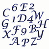 [재입고 완료]FMM Alphabet & Number Set - Script Caps 알파벳 숫자 셋트